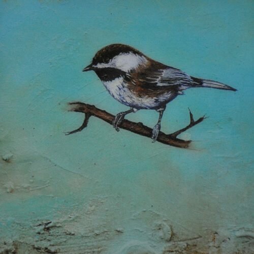 Caroline James artist - bird